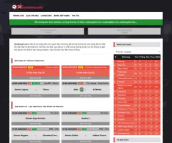 Xembong1.net(Xembongda Trực tiếp bóng đá) Screenshot