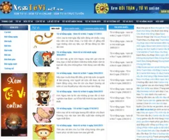 Xemtuvi.net.vn(XEM TỬ VI) Screenshot