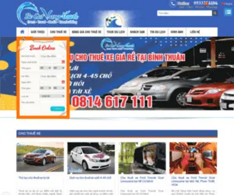 Xemuinephanthiet.com(BỜ CÁT VÀNG CARRENTAL) Screenshot