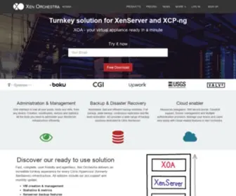 Xen-Orchestra.com(Web Interface for XenServer) Screenshot