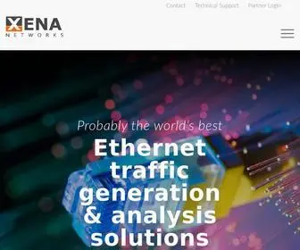 Xenanetworks.com(Xena Networks) Screenshot