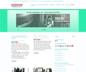 Xenang168.com(Cho thuê xe nâng Nissan) Screenshot