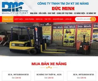 Xenangducminh.com(Bán xe nâng hàng) Screenshot