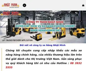 Xenangnhat.net(Xe nâng hàng chính hãng cho doanh nghiệp) Screenshot