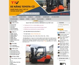 Xenangtoyota.com(Cổng thông tin Toyota Forklift Việt Nam) Screenshot