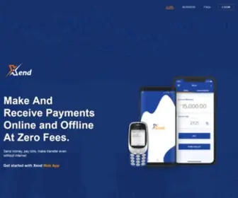 Xend.ng(Send & Receive Money) Screenshot