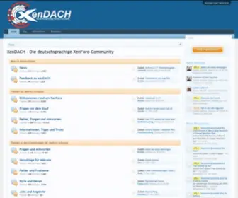 Xendach.de(Die deutschsprachige XenForo) Screenshot