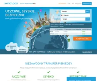 Xendpay.pl(Xendpay home) Screenshot