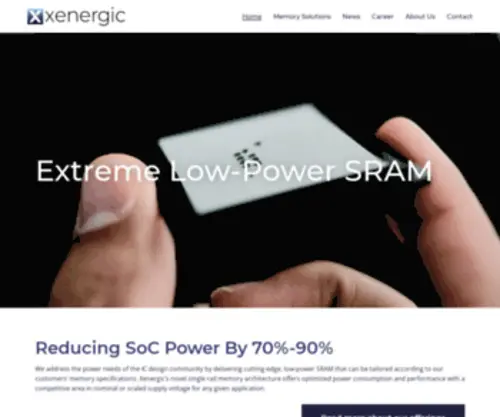 Xenergic.com(Memories for a Connected World) Screenshot