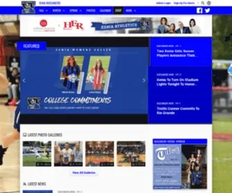 Xeniaathletics.com(Team Home Xenia Buccaneers Sports) Screenshot