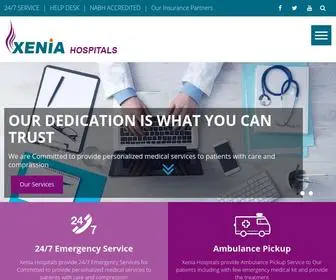 Xeniahospitals.com(Xenia Multi) Screenshot