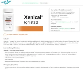 Xenical.com(Xenical) Screenshot