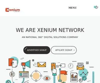 Xeniumnetwork.com(Affiliate Marketing Agency) Screenshot