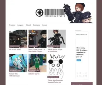 Xenoaisam.com(3D Anime Games and MOE) Screenshot