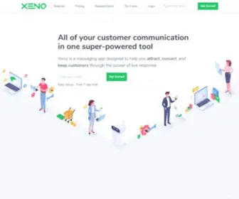 Xenoapp.com(Making customers feel special) Screenshot