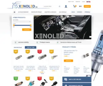 Xenoled.cz(Kvalitní internetový obchod) Screenshot