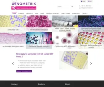 Xenometrix.ch(Ames Test) Screenshot