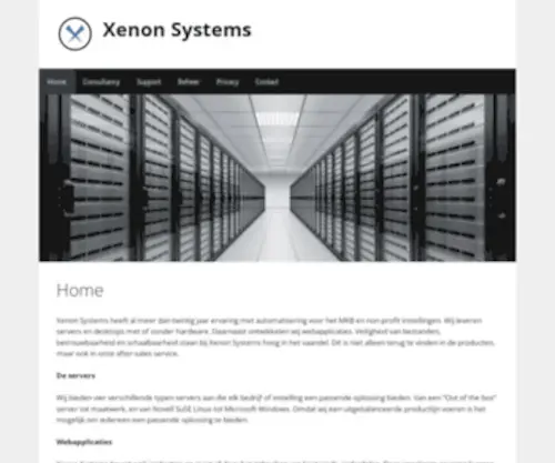 Xenon-SYstems.com(Xenon Systems) Screenshot