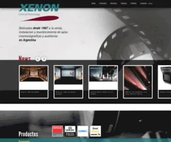 Xenon.com.ar(Xenon) Screenshot