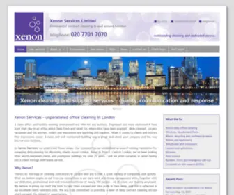 Xenonweb.co.uk(Xenon Services Limited) Screenshot