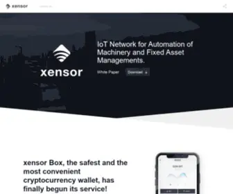 Xensor.cc(xensor) Screenshot