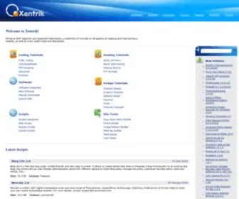 Xentrik.net(Free Source Code and Scripts Downloads) Screenshot