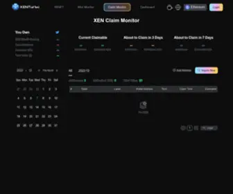 Xenturbo.io(XEN Crypto) Screenshot