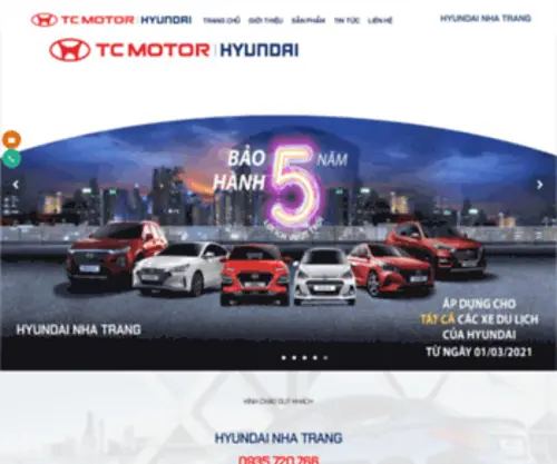 Xeotohyundainhatrang.com(Xe Ôtô Hyundai Nha Trang) Screenshot