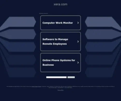 Xera.com(Xera) Screenshot