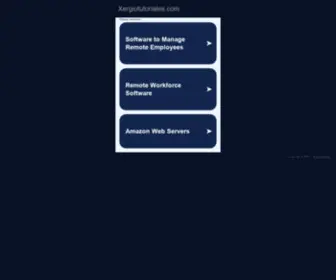 Xergiotutoriales.com(Xergio Tutoriales) Screenshot