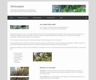 Xeriscapes.net(Xeriscape) Screenshot