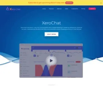 Xerochat.com(Facebook Chatbot) Screenshot