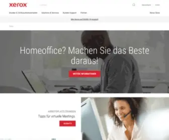 Xerox.de(Dokument) Screenshot