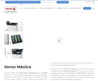 Xeroxmexico.mx(XEROX MEXICO) Screenshot