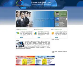 Xeroxsoft.net(Xerox Soft Pvt Ltd) Screenshot