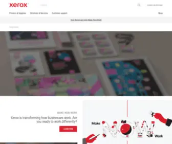 Xeroxuae.com(Multifunction Devices) Screenshot