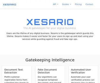 Xesario.com(Xesario) Screenshot