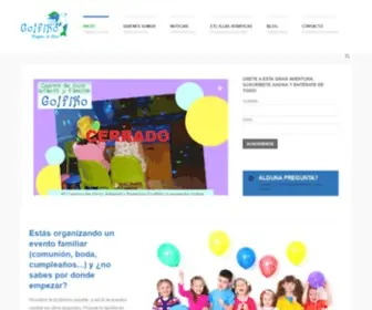 Xestiondeocio.com(Golfiño Xestion de Ocio) Screenshot