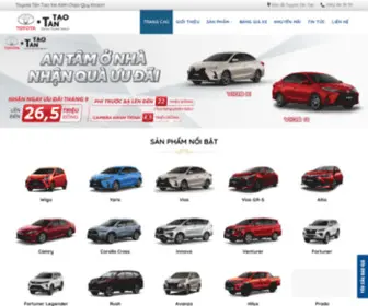Xetoyota.com(Toyota Tân Tạo Khuyến Mãi Hấp Dẫn Trong Tháng) Screenshot