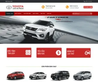 Xetoyota.net.vn(Toyota Hiroshima Tân Cảng đơn vị chuyên cung cấp và phân phối các dòng xe Toyota) Screenshot