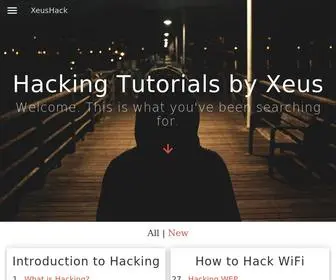 Xeushack.com(Hacking Tutorials by Xeus) Screenshot