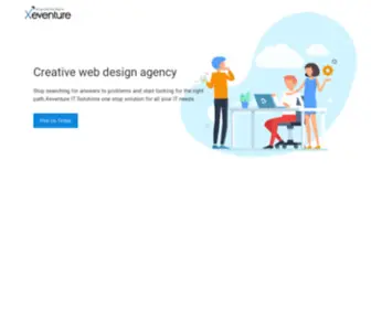 Xeventure.com(Xeventure IT Solutions) Screenshot