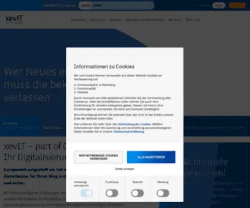Xevit.com(Wer Neues entdecken will) Screenshot