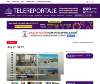 Xevt.com(Telereportaje XeVT en Vivo) Screenshot