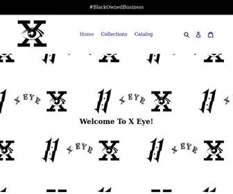 Xeyeclothing.com(X Eye) Screenshot