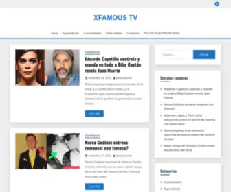 Xfamoustv.com(XFamous tv) Screenshot