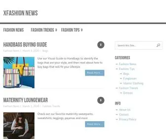 Xfashionnews.com(XFashion News) Screenshot