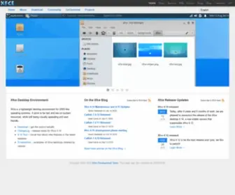 Xfce.org(Xfce Desktop Environment) Screenshot