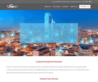 Xfernet.com(Dedicated Servers) Screenshot