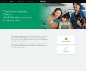Xfinityincentivetracker.com(Xfinityincentivetracker) Screenshot
